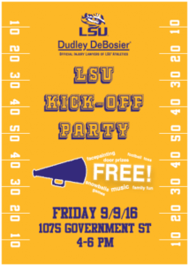 kickoff party 9/9