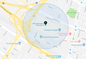 uber for saints games