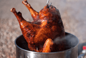 dangers of frying a turkey