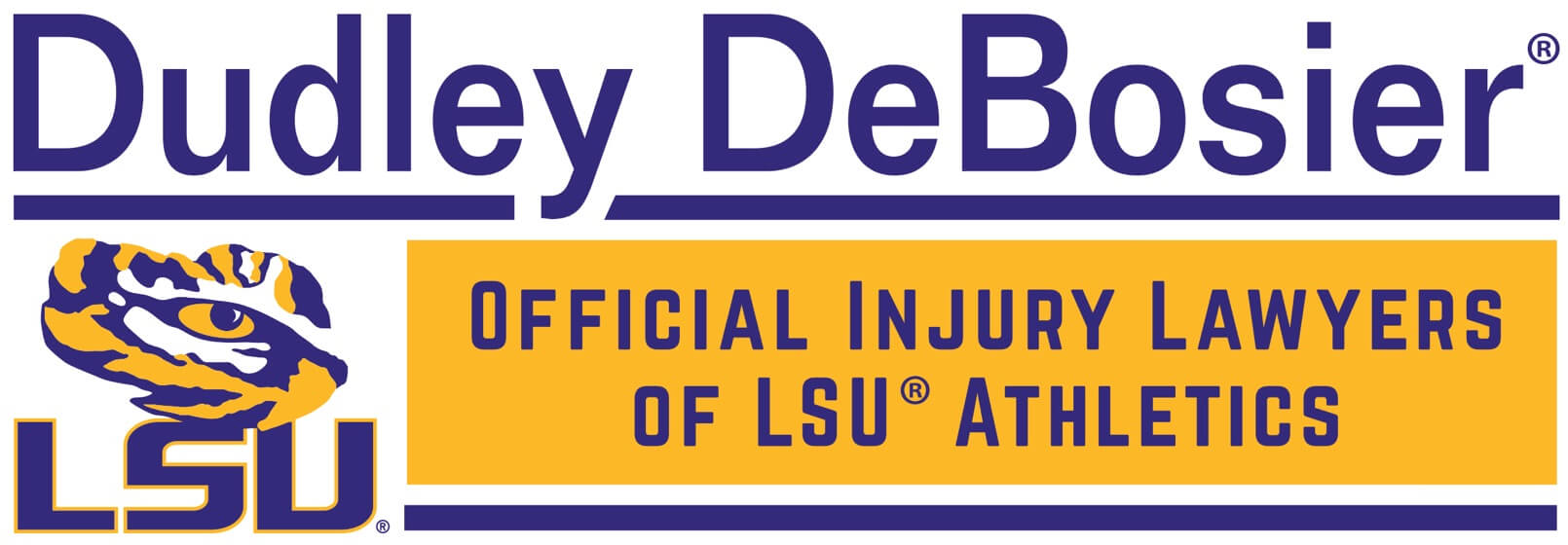 Dudley DeBosier LSU Logo