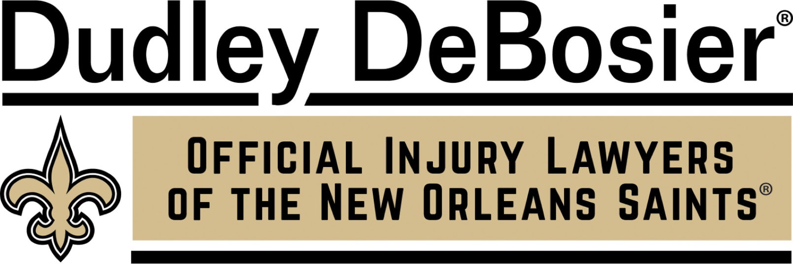 Dudley DeBosier Saints Logo