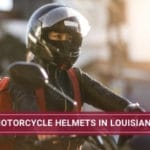 are motorcycle helmets required in Louisiana?